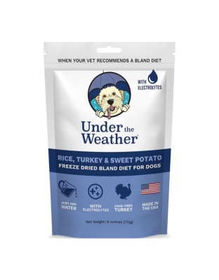 Under The Weather Bland Diet For Dogs Turkey/Rice/Sweet Potato 6oz.
