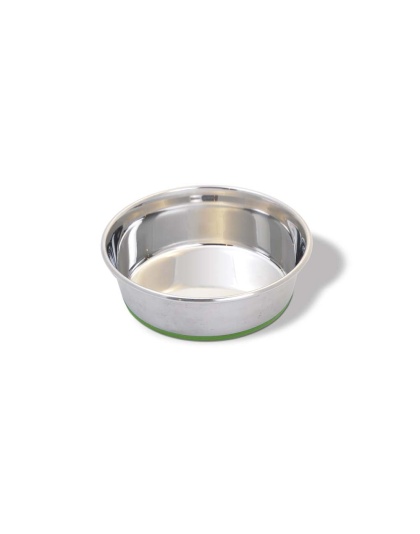 Van Ness Plastics Heavyweight Stainless Steel Dish Silver 1ea/SM