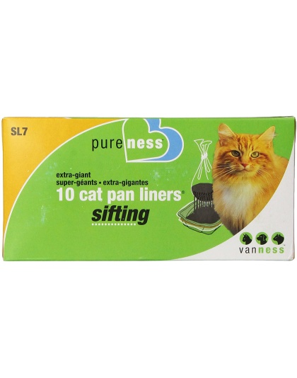 Van Ness Plastics Sifting Cat Pan Liner 1ea/10 ct, Extra-Giant