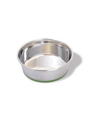 Van Ness Plastics Heavyweight Stainless Steel Dish Silver 1ea/MD