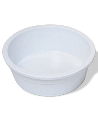 Van Ness Plastics Heavyweight Crock Dish Grey 1ea/106 oz, Jumbo