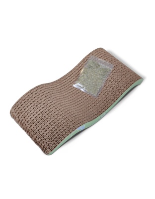 Van Ness Plastics Pureness Scratch'N Relax Cat Scratcher Brown 1ea