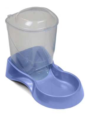 Van Ness Plastics Auto Pet Feeder Blue/Clear 1ea/SM, 3 lb