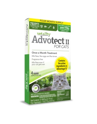 Vetality Advotect II Cat Flea Treatment 1ea