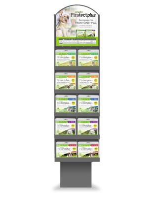 Vetality Firstect Plus Slant Back Display 1ea/30 ct