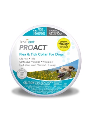 Vetality ProAct Flea & Tick Dog Collar 1ea/2 ct