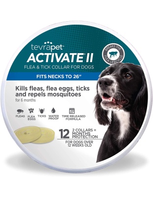 Vetality Protect Flea & Tick Dog Collar 1ea/2 pk