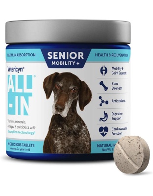 Vetericyn ALL-IN Senior Supplement 1ea/90 Tablets, 7.3 oz