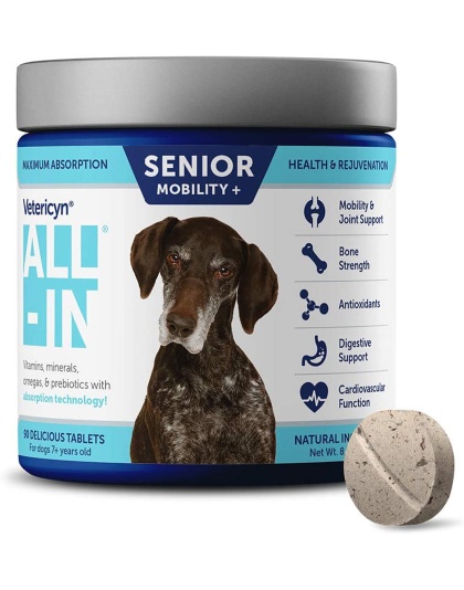 Vetericyn ALL-IN Senior Supplement 1ea/90 Tablets, 7.3 oz
