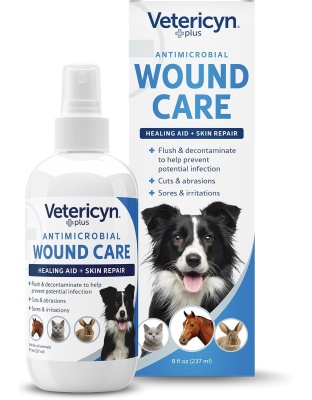 Vetericyn Plus Antimicrobial Wound & Skin Care 8oz.