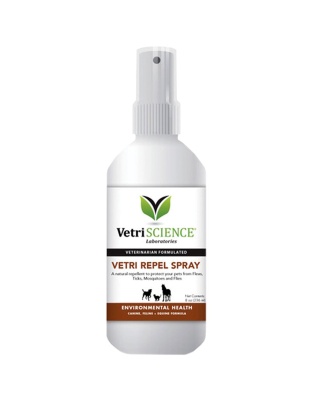 Vetriscience Dog Repel Flea And Tick Spray 8oz.