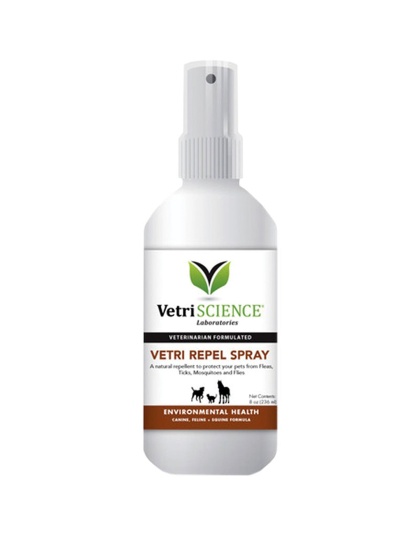 Vetriscience Dog Repel Flea And Tick Spray 8oz.