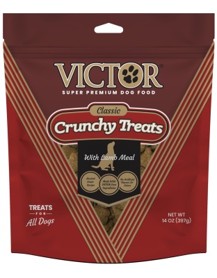 Victor Super Premium Dog Food Classic Crunchy Dog Treats Lamb Meal 1ea/14 oz