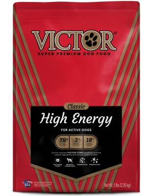 Victor Super Premium Dog Food Classic High Energy Dry Dog Food Beef 1ea/5 lb