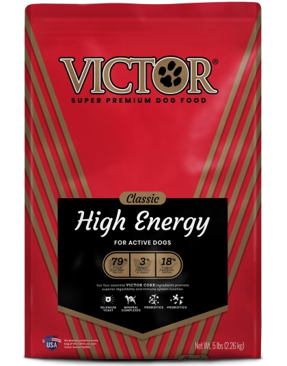 Victor Super Premium Dog Food Classic High Energy Dry Dog Food Beef 1ea/5 lb