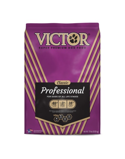 Victor Super Premium Dog Food Classic Professional Dry Dog Food Beef, 1ea/15 lb