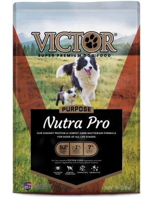 Victor Super Premium Dog Food Purpose Nutra Pro Dry Dog Food Chicken 1ea/5 lb