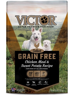 Victor Super Premium Dog Food Select Grain Free Dry Dog Food Chicken 1ea/5 lb