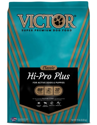 Victor Super Premium Dog Food Classic Hi-Pro Plus Dry Dog Food Beef 1ea/15 lb