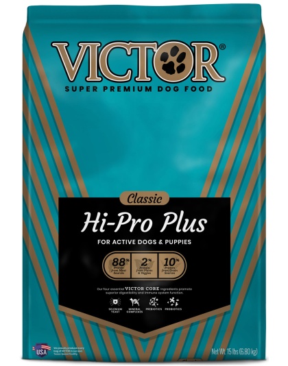 Victor Super Premium Dog Food Classic Hi-Pro Plus Dry Dog Food Beef 1ea/15 lb