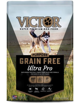 Victor Super Premium Dog Food Purpose Grain Free Ultra Pro Dry Dog Food Beef & Chicken 1ea/5 lb