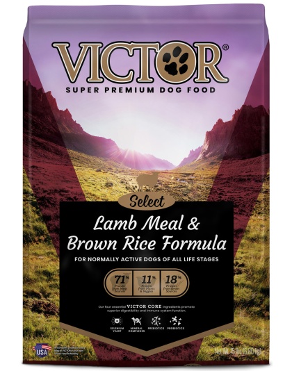 Victor Super Premium Dog Food Select Dry Dog Food Lamb Meal & Brown Rice 1ea/15 lb