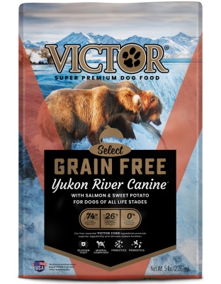 Victor Super Premium Dog Food Select Grain Free Dry Dog Food Yukon River 1ea/5 lb