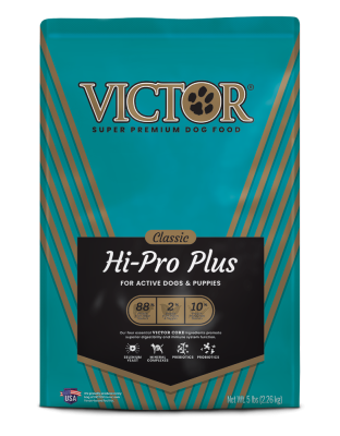 Victor Super Premium Dog Food Classic Hi-Pro Plus Dry Dog Food Beef 1ea/5 lb
