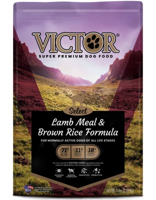 Victor Super Premium Dog Food Select Dry Dog Food Lamb Meal & Brown Rice 1ea/5 lb
