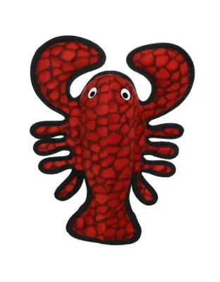 Tuffy Ocean Creature Lobster Durable Dog Toy Red 1ea/15 in