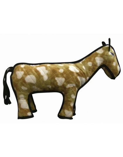 Tuffy Barnyard Horse Durable Dog Toy Brown 1ea/19.5 in