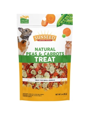 Sun Seed Peas & Carrot Small Animal Treat 1ea/3.5 oz