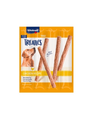 Vitakraft Treaties Dog Treats Smoked Chicken 14ea/1.69 oz, 4 Pc