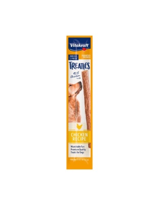 Vitakraft Treaties Dog Treats Smoked Chicken 25ea/0.42 oz, 1 Pc