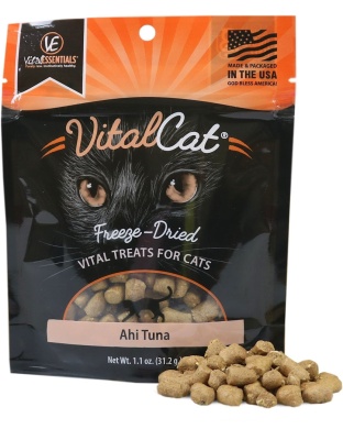 Vital Essential Cat Freeze Dried Treat Ahi Tuna 1.1oz.