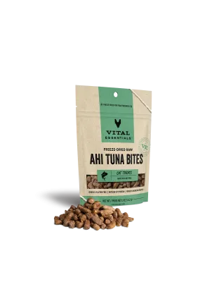 Vital Essentials Cat Freeze-Dried Treat Ahi Tuna 1.1oz.