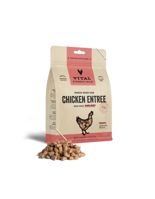 Vital Essentials Dog Freeze-Dried Mini Nibs Chicken 5.5oz.