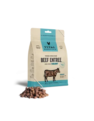 Vital Essentials Dog Freeze-Dried Mini Nibs Beef 5.5oz.
