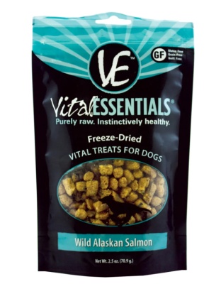 Vital Essentials Fd Vital Treats - Wild Alaskan Salmon 2.5oz.