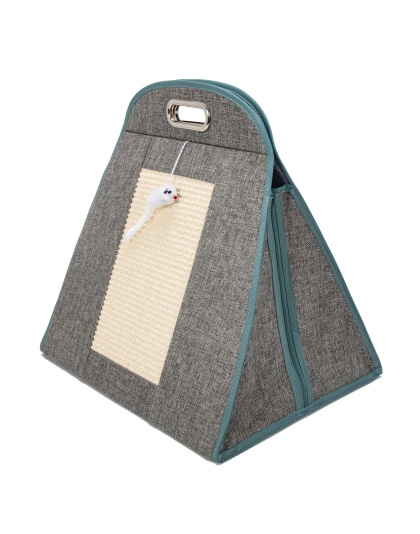 Ware Cat Bag Comfy Carrier Gray 16.75 x 11.75 x 16in.