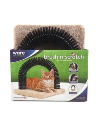 Ware Brush N Scratch Cat Groomer 14 x 14 x 14.5 In