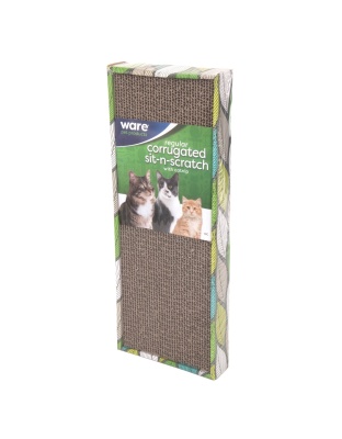 Ware Corrugated Sit-N-Scratch Regular-19.5 x 7.75 x 2.25in.