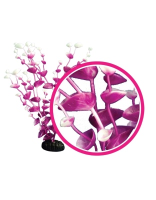 Weco Products Dream Series Tulips Aquarium Plant Magenta, 1ea/6 in