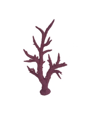 Weco Products South Pacific Coral Staghorn Tall Ornament Purple, 1ea/MD
