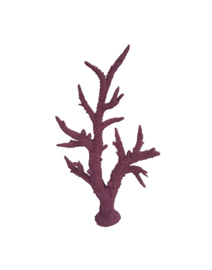 Weco Products South Pacific Coral Staghorn Tall Ornament Purple, 1ea/MD