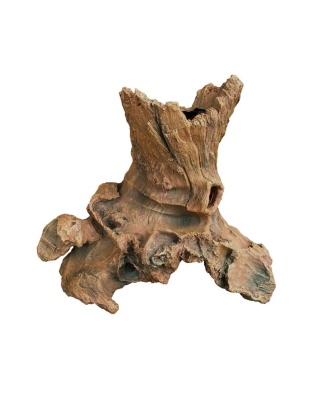 Weco Products Wecorama Aquarama African Wood Hollow Brown, 1ea/MD