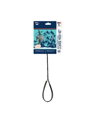 Weco Products Classic Coarse Mesh Net Standard Handle, Black, 1ea/5 in