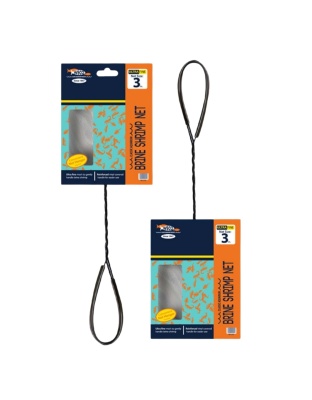 Weco Products Brine Shrimp Net Black, White, 1ea/3 in, Ultra-Fine