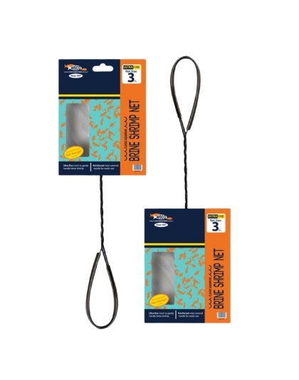 Weco Products Brine Shrimp Net Black, White, 1ea/3 in, Ultra-Fine