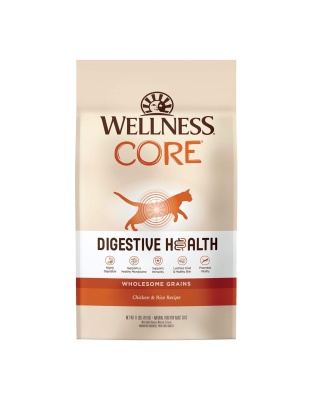 Wellness Cat Core Digestive Health Chicken Rice Receipe 11Lb